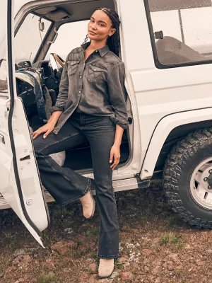 Women's Wrangler® Fierce Flare Jean in Brockton