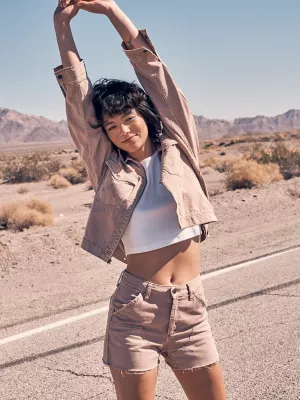 Women's Cowboy Carpenter Short in Raw Umber