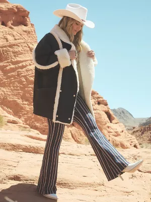 Wrangler x Lainey Wilson The Iconic Lainey Coat in Washed Black