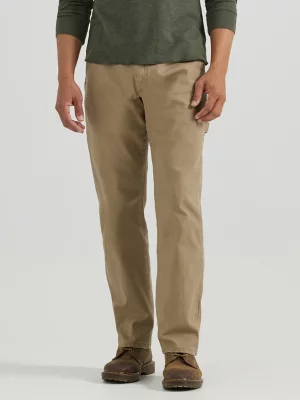 Wrangler® Men's Five Star Premium Carpenter Jean in Khaki Canvas