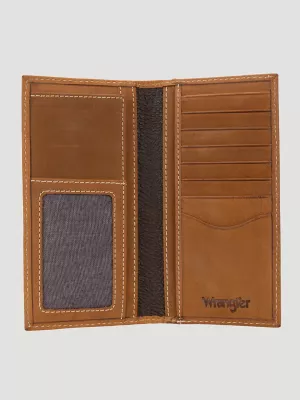 Mens Leather Tool Rodeo Wallet:Cognac:OS