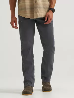 Men's All Terrain Cargo Fleece Lined Pant in Grey Pinstripe
