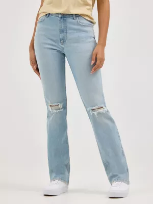 Women's Wrangler® High Rise True Straight Leg Jean in Ivy