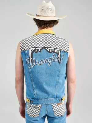 Wrangler x Pit Viper Vest in Antique Wash