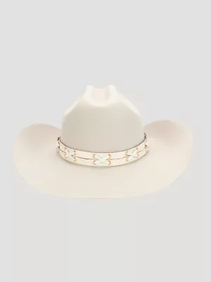 Womens Mountain High Cowboy Hat:Cream:One Size