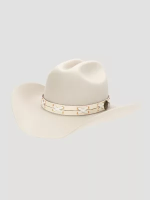 Womens Mountain High Cowboy Hat:Cream:One Size