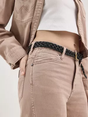 Women's Loose Spat Jean in Raw Umber