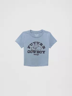 Little Boy's Short Sleeve Graphic T-Shirt in Future Cowboy