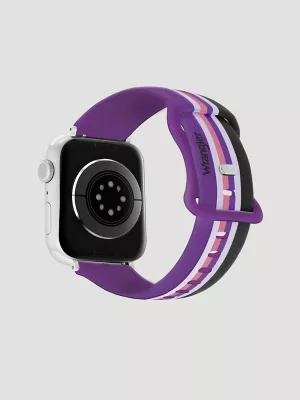 Silicone Brushpopper Universal Watchband:Purple:One Size: