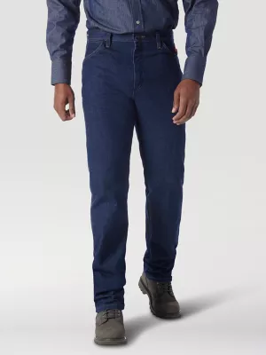Wrangler® FR Flame Resistant Original Fit Jean in PREWASH