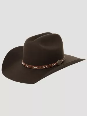 Boys Brass Stud Cowboy Hat:Brown:OneSize