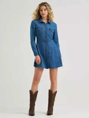 Women's Fit and Flare Dress in Spirit