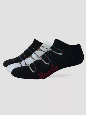 Men's Lowcut Steerhead Sock 3-Pack:Multi Vintage:One Size
