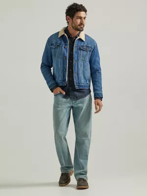 Men's Relaxed Bootcut Jean in Light Wash