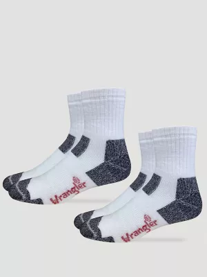 Mens Steel Toe Ultra-Dri Socks 2-pack:Grey:L