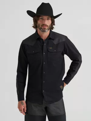 Filson x Wrangler Adventure Shirt in Black