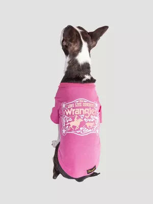 Pet Tee Size Large:Pink:L