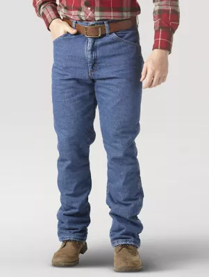 Wrangler Rugged Wear® Thermal Jean in Stonewashed