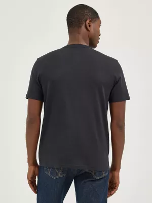 Men's Skull Rider Graphic T-Shirt in Jet Black