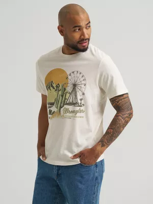 Men's Stagecoach Desert T-Shirt in Egret