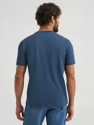 Wrangler Reissue Between Rodeos T-Shirt in Rodeo Navy