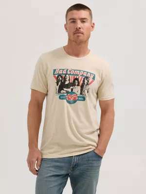 Men's Bad Company Concert T-Shirt in Fog