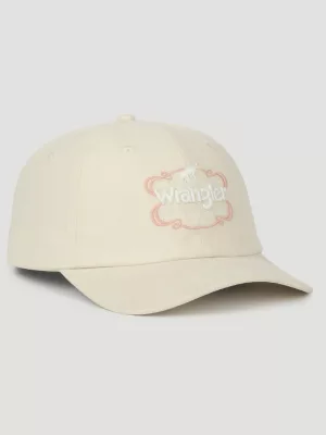 Womens Embroidered Logo Hat:Sand:One Size