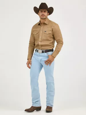 Wrangler® Cowboy Cut® Slim Fit Active Flex Jeans in Bleach