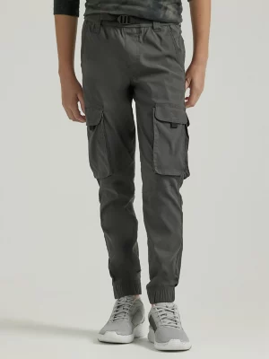 ATG Boys Tactical Jogger:Phantom Grey:XS