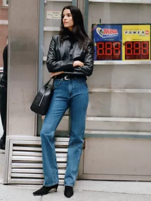 Wrangler + STAUD The Everyday Jean in Indigo