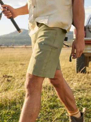 Men's All Terrain Cargo Short in Dusty Olive