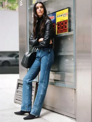 Wrangler + STAUD The Everyday Jean in Indigo