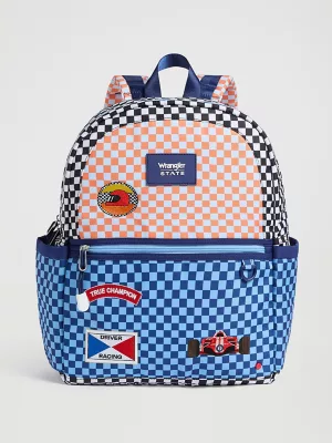 Wrgr x STATE Racer Check Kane Backpack:Checkered Board:One Size: