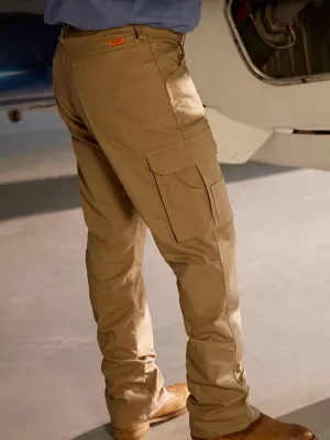 Wrangler® RIGGS Workwear® FR Flame Resistant Ripstop Stretch Relaxed Ranger Pant in Khaki