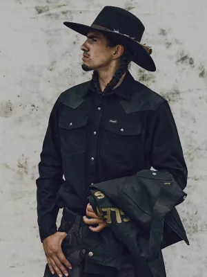 Filson x Wrangler Adventure Shirt in Black