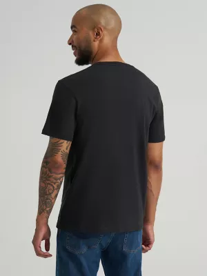 Men's NFR Vegas Graphic T-Shirt in Washed Black