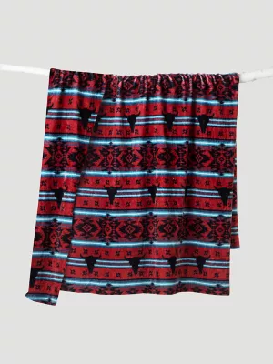 Wrangler Travel Blanket:Red Checotah:One Size