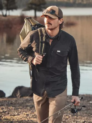 Wrangler All Terrain Gear Men's Technical Shirt in Jet Black