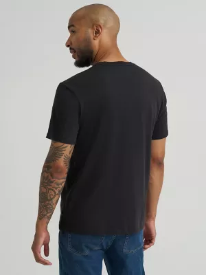 Men's Fast Jacks Cars T-Shirt in Jet Black