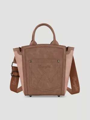 Southwest Cross Body Bucket Bag:Dark Pink:One Size: