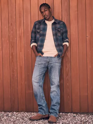 Men's Regular Fit Flex Jean in Steel Blue