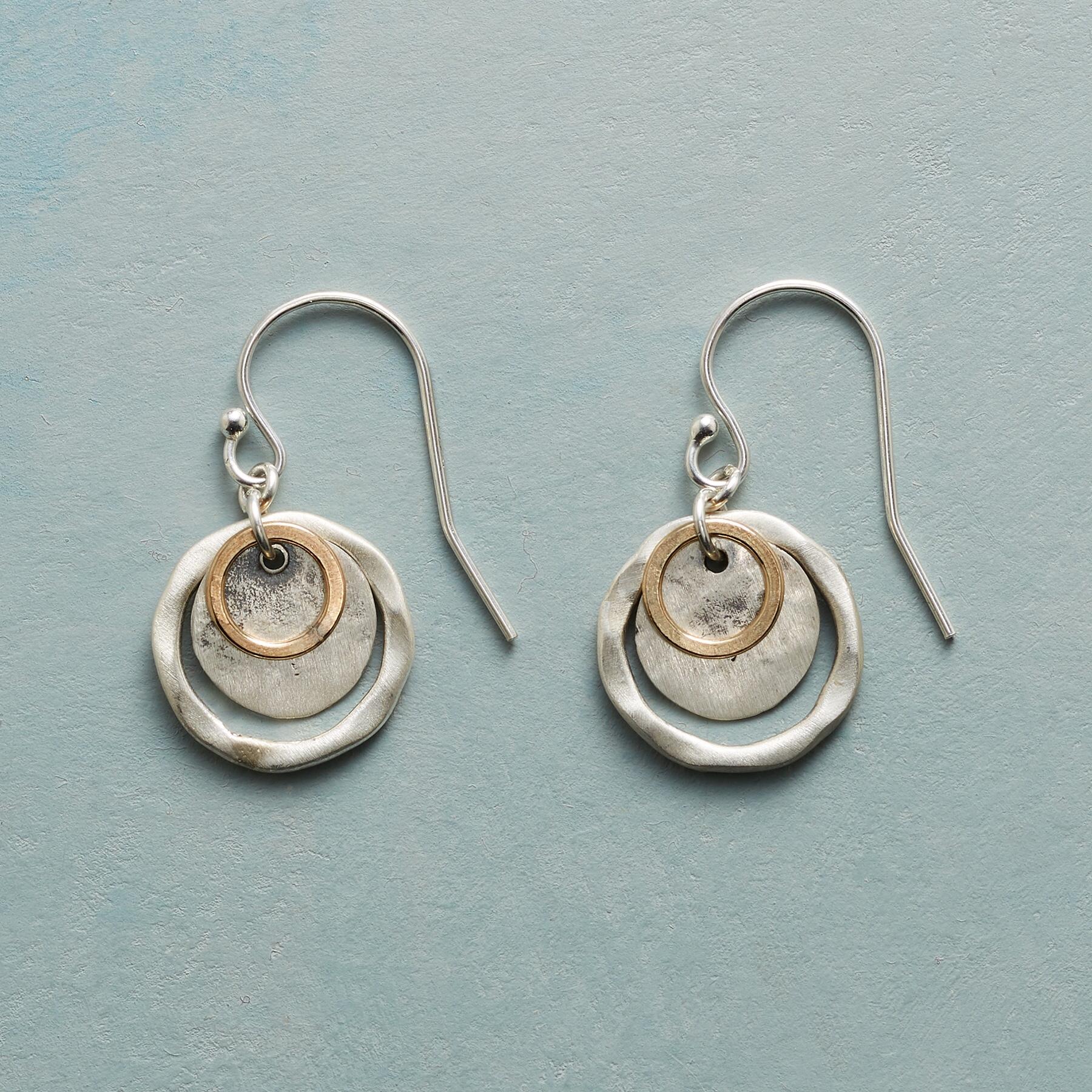 Golden Eclipse Earrings