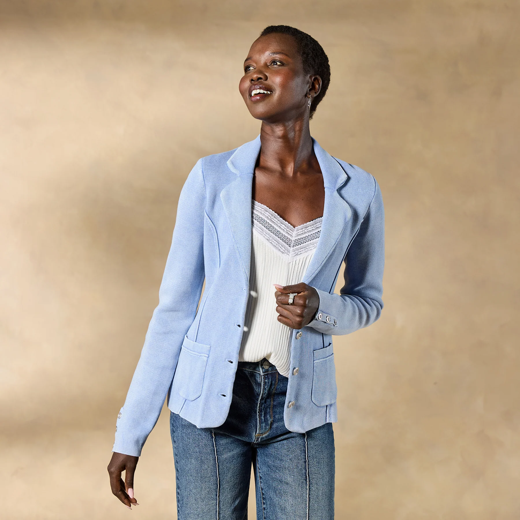 Horizon Sweater Blazer