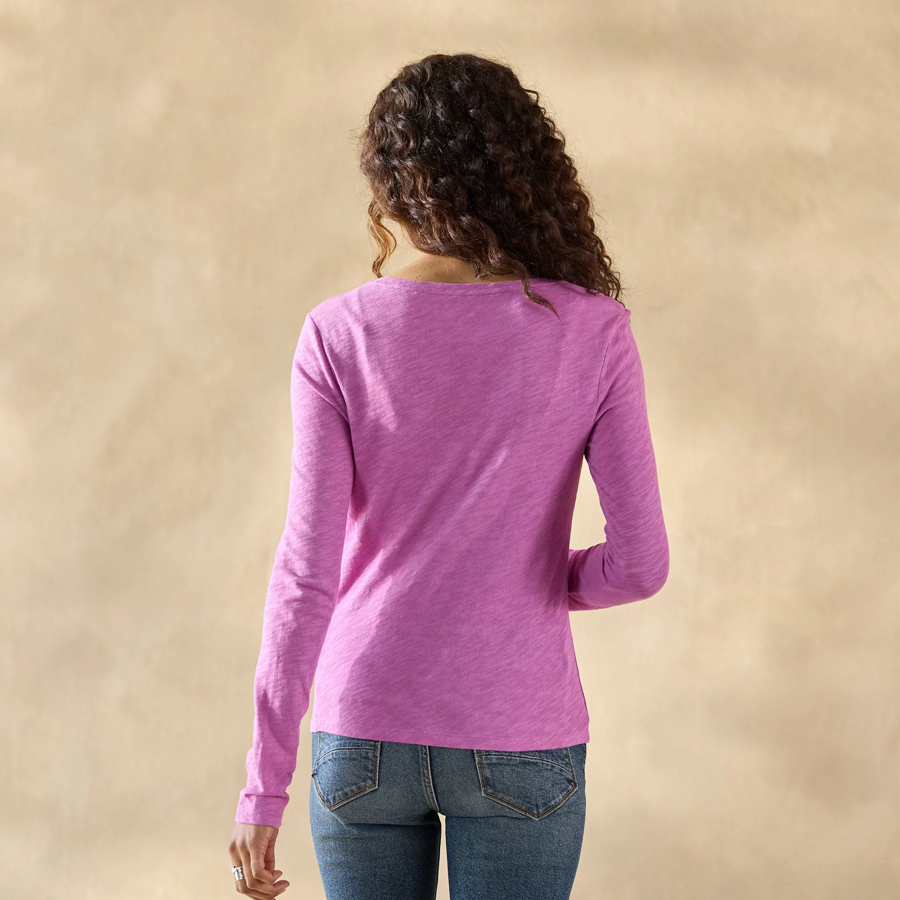 Ultimate Airy Slub Crewneck, Petite