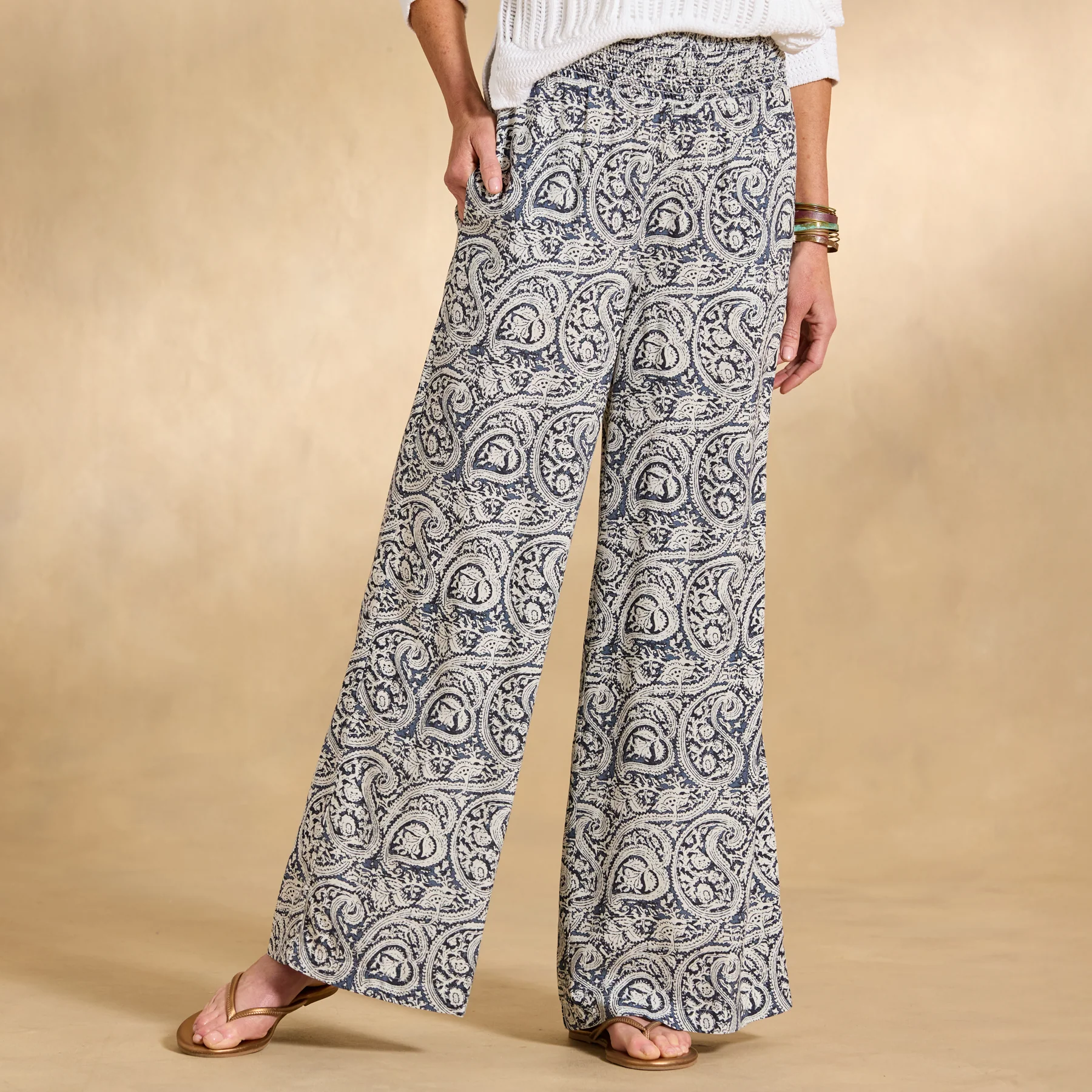 Himari Floral Pants, Petite