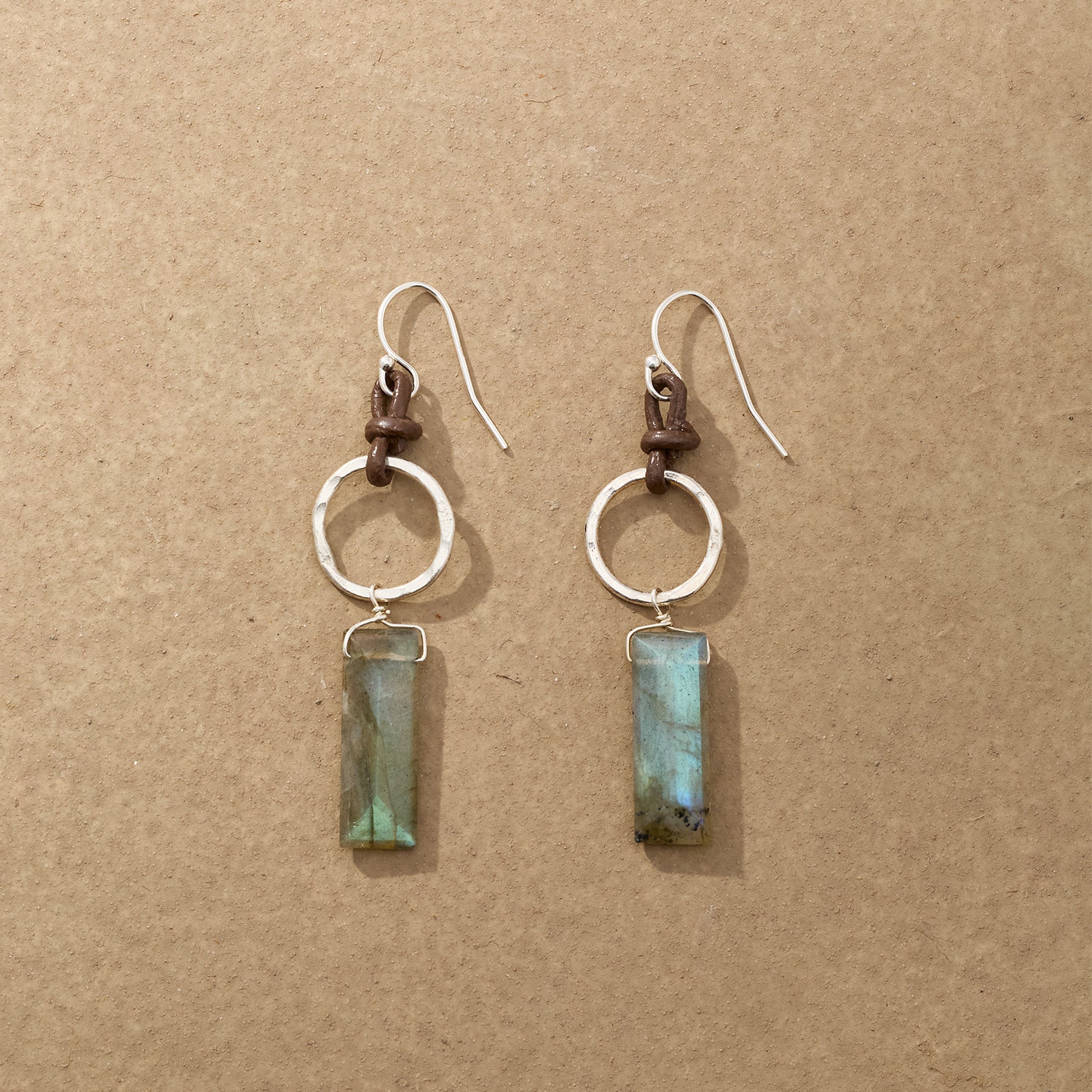 Lab Tab Earrings