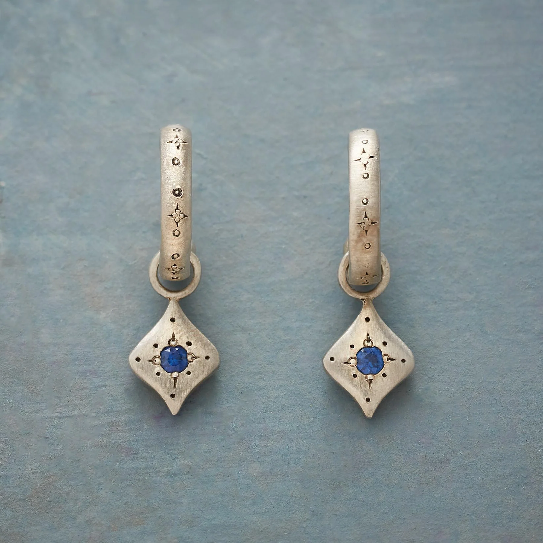 Sapphire Regalia Earrings