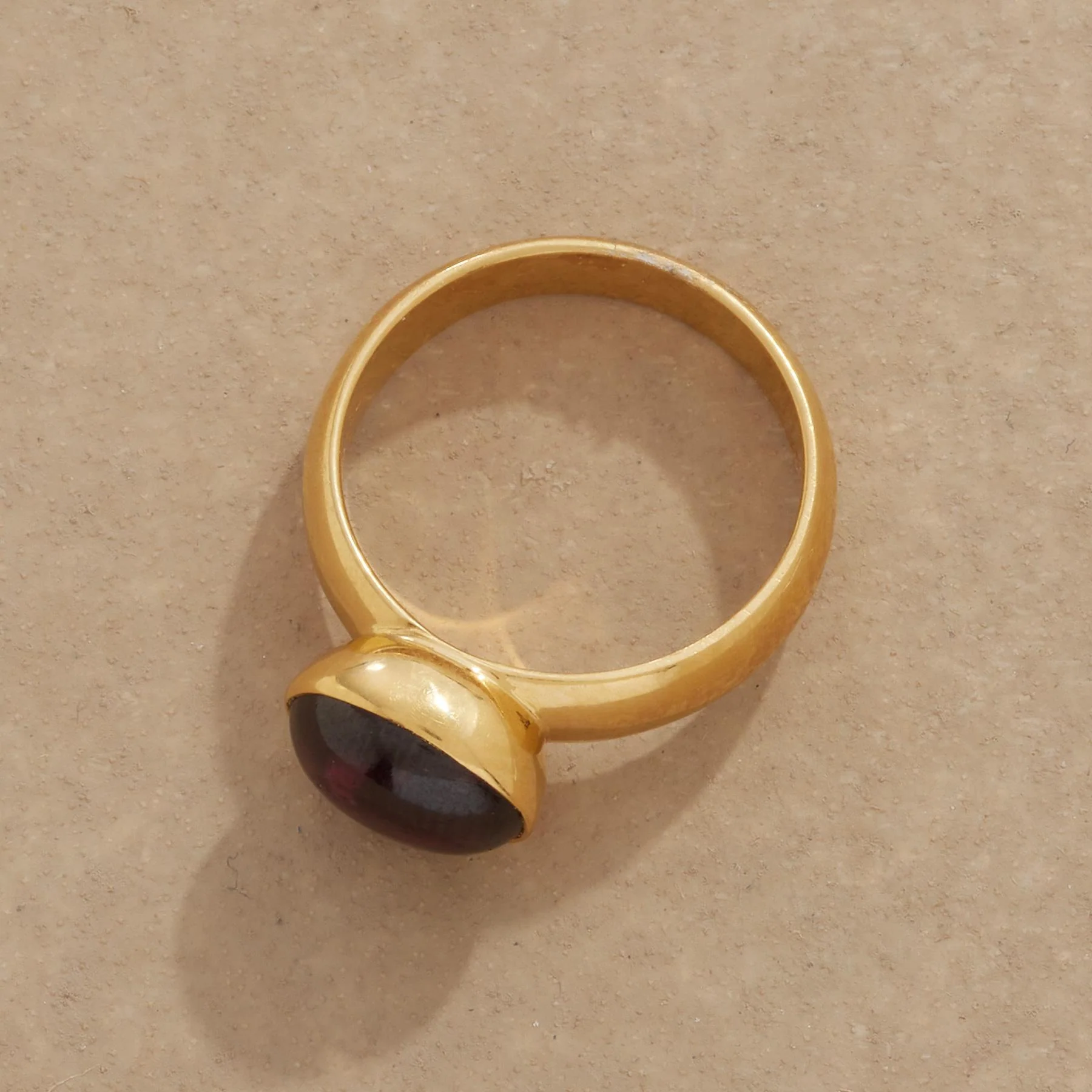 Dominique Garnet Ring