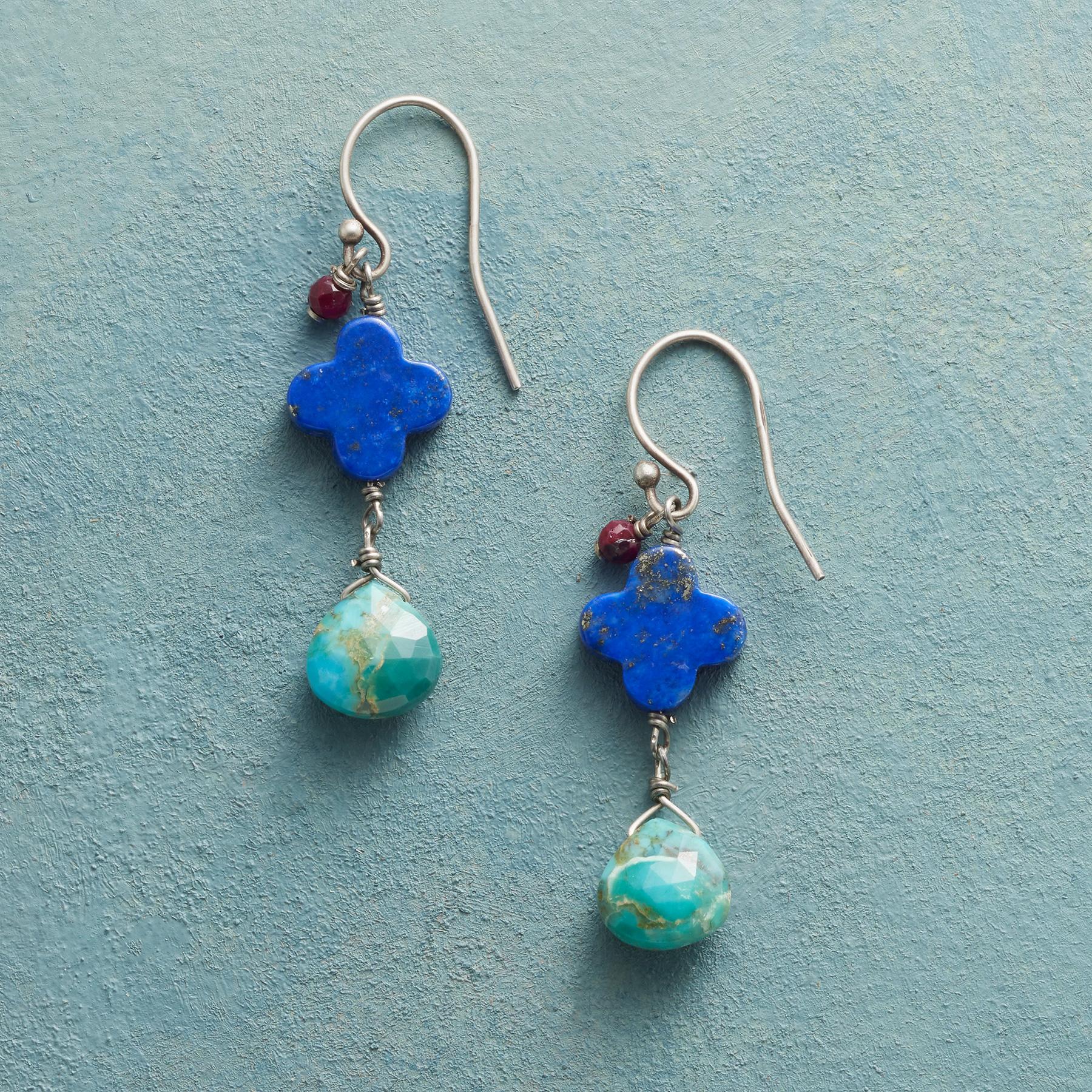 Lucky Lapis Earrings