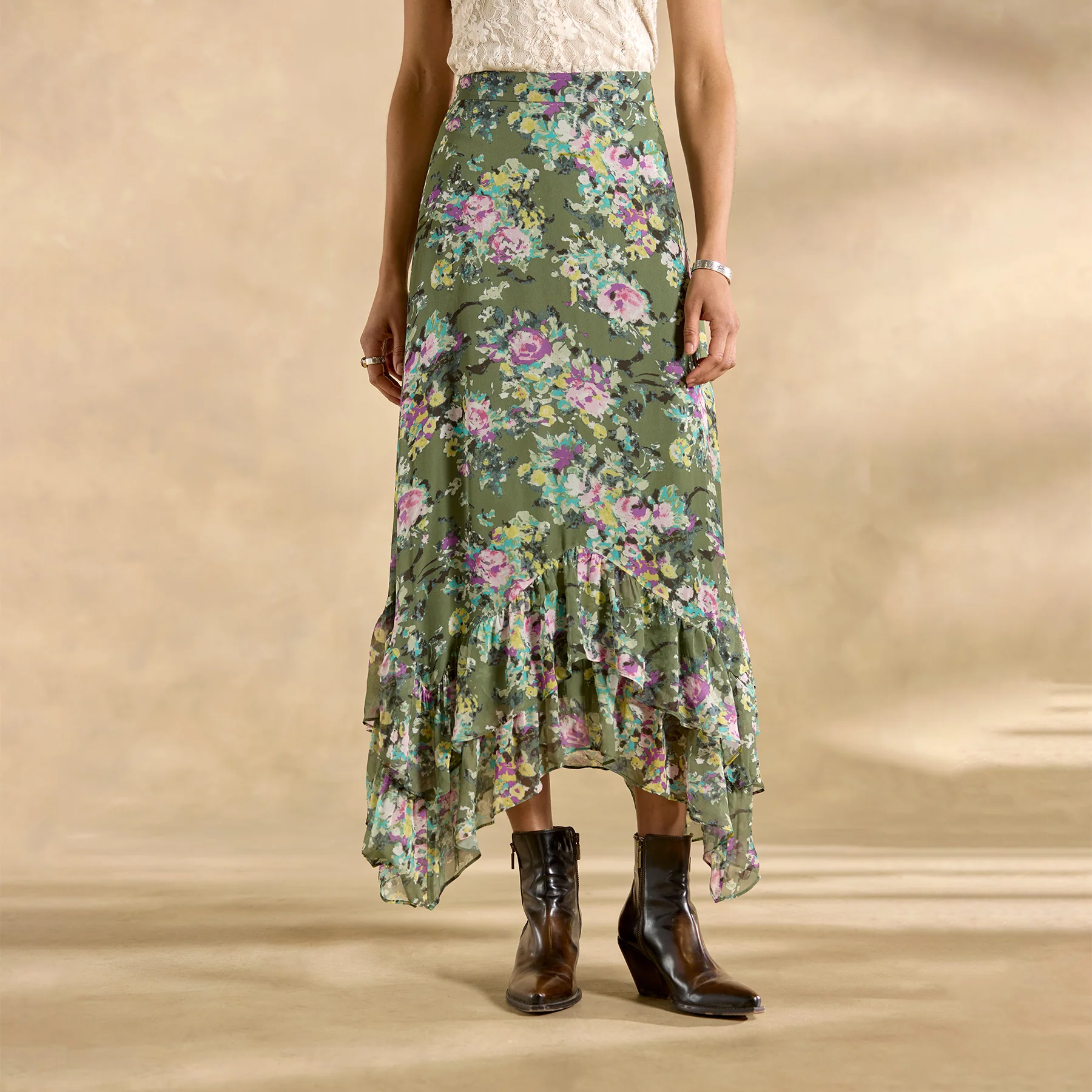 Champs De Fleur Skirt